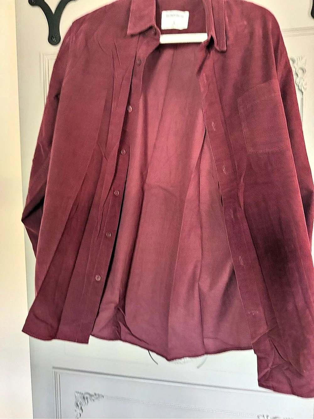 Nordstrom Button Down Shirt in Burgundy Like New
